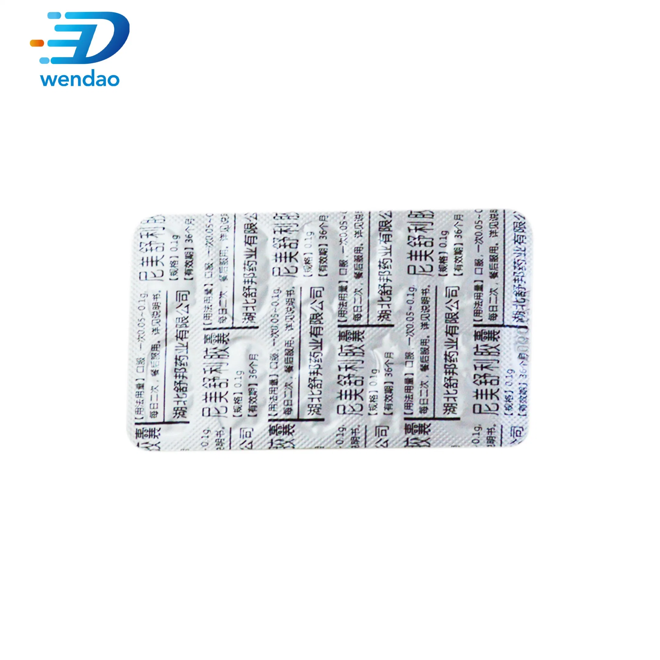 Economical Aluminum Foil Tablets Pills Packaging Blister Custom Pill Packaging Foil