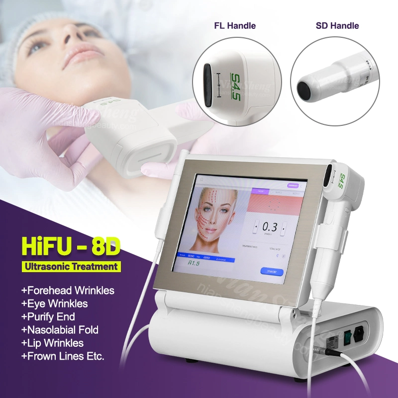 Equipo antiarrugas para elevación facial Ultra HIFU 7D 4D 5D 3D HIFU formularios portátiles Ultrasonido enfocado de alta intensidad fábrica de fabricantes de HIFU Precio