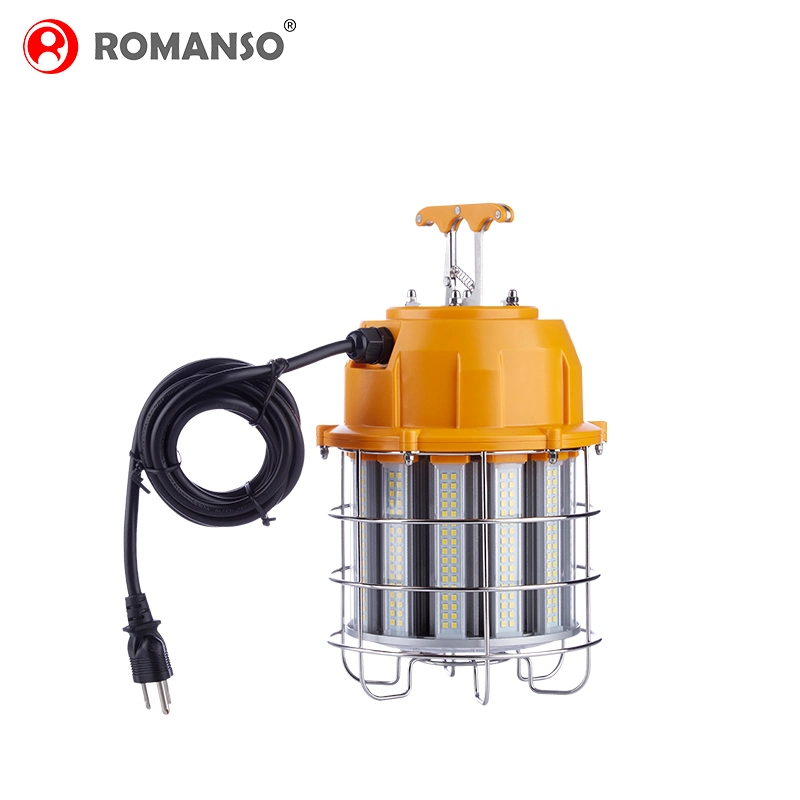 Romanso IP65 100V 277V vivac 200W Lámpara para estaciones de gas portátil resistente al agua las luces de trabajo