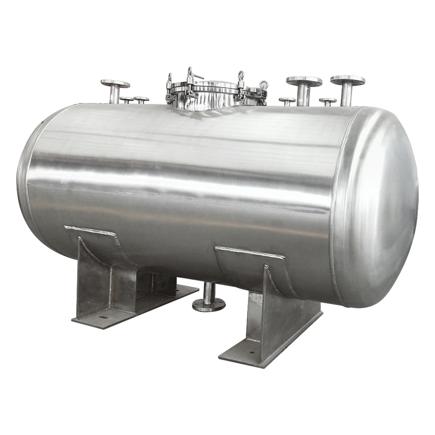 500L personalizado Alcohol química del agua, aceite comestible, tanque de almacenamiento de acero inoxidable
