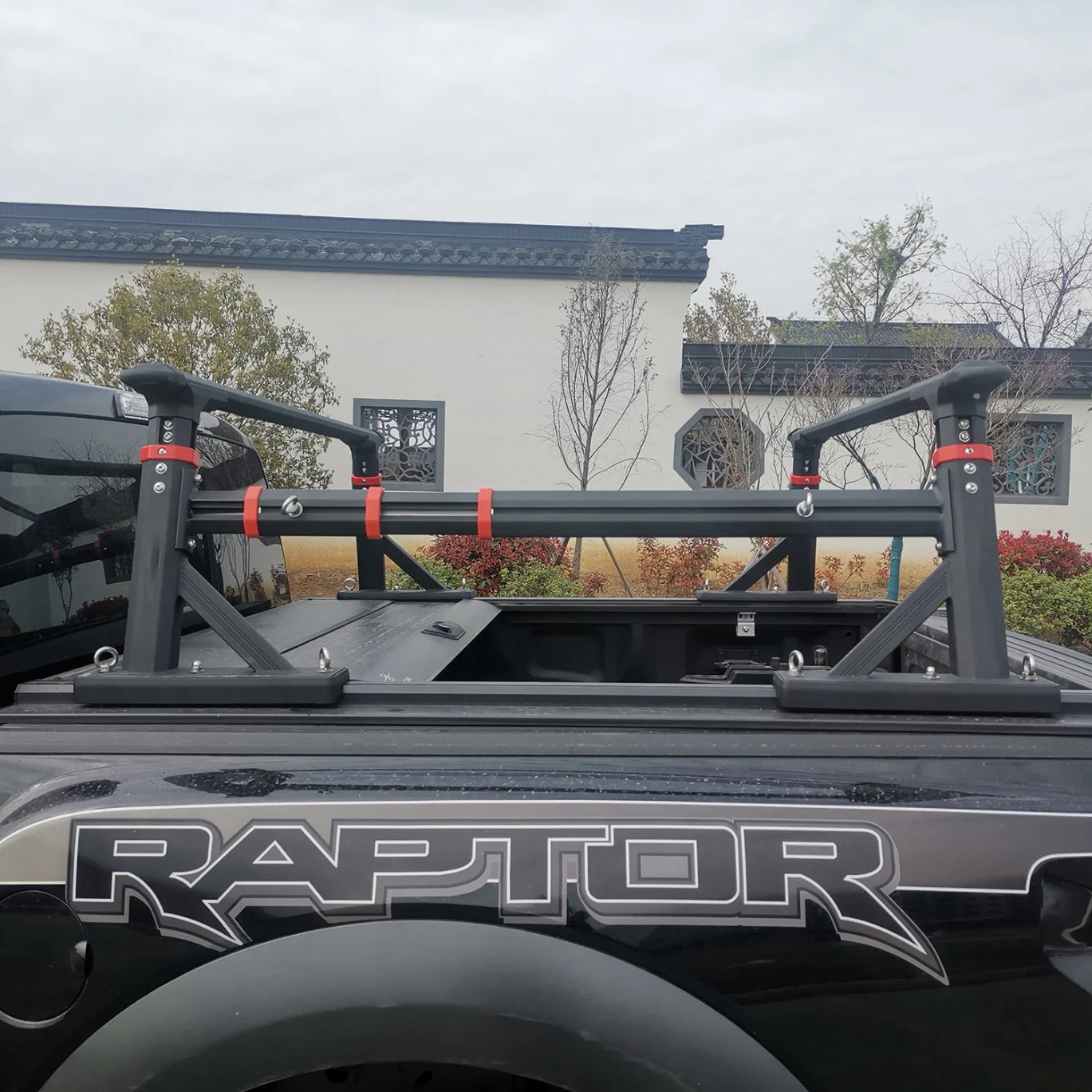 Aluminum Alloy Universal Adjustable Roof Rack Roll Bar for Pick-up