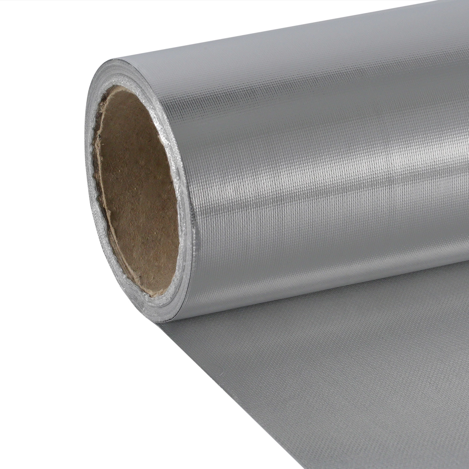 El silicato de aluminio laminado de fibra cerámica de tela de fibra de vidrio Serises tela ignífuga