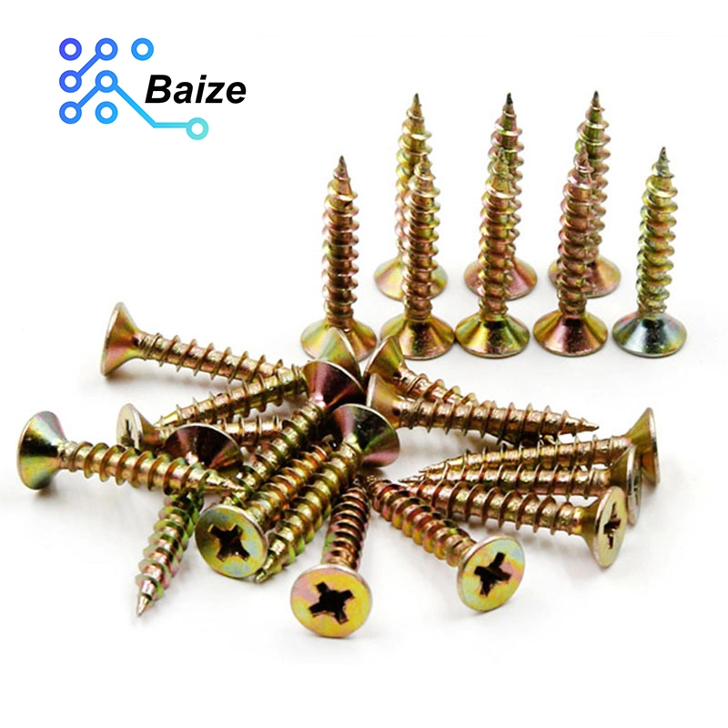 Automotive Interior Fasteners Drywall Bolt Self Yellow Zinc Drilling Screw