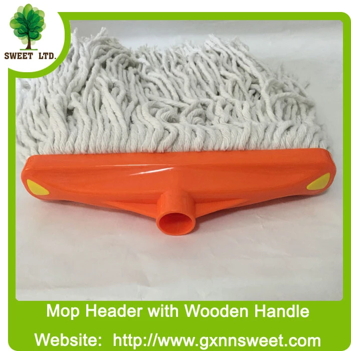 High Absorbent Plastic Sleeve Mops, Made From Cotton Fiber, Quality Wholesale/Supplier Supplier of Reusable Mops for Floor Cleaning