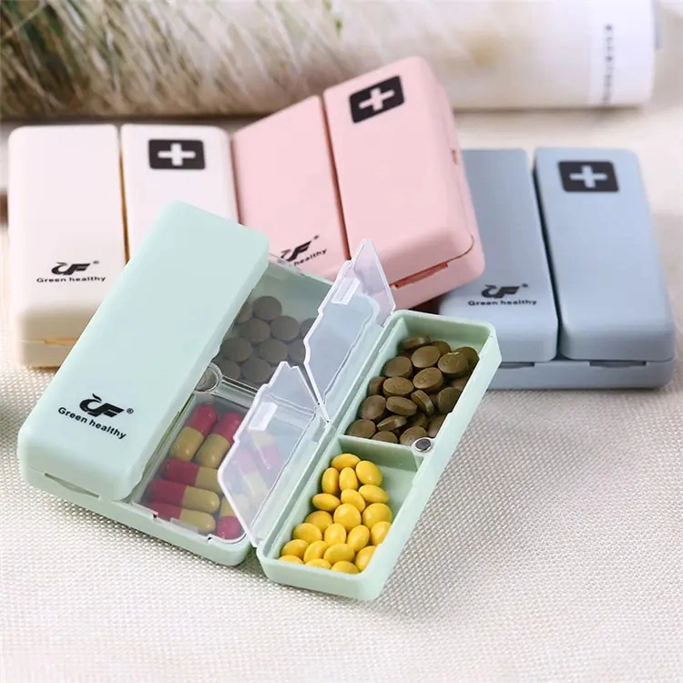 Weekly Magnetic Pill Case Pill Box Medicine Pill Case