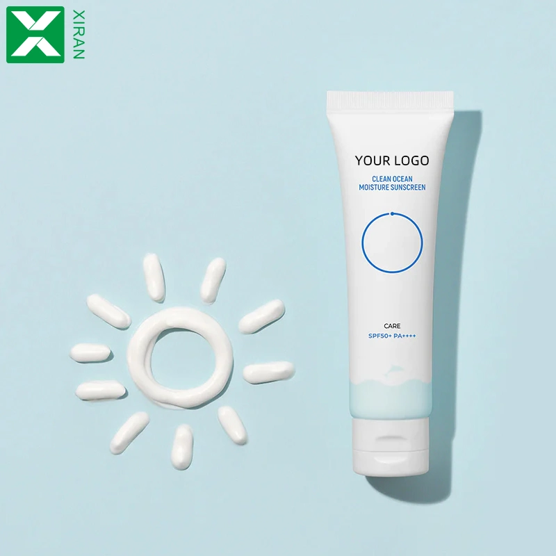 Private Label Korean Facial Sunscreen SPF 50 Lightweight Daily Sunblock