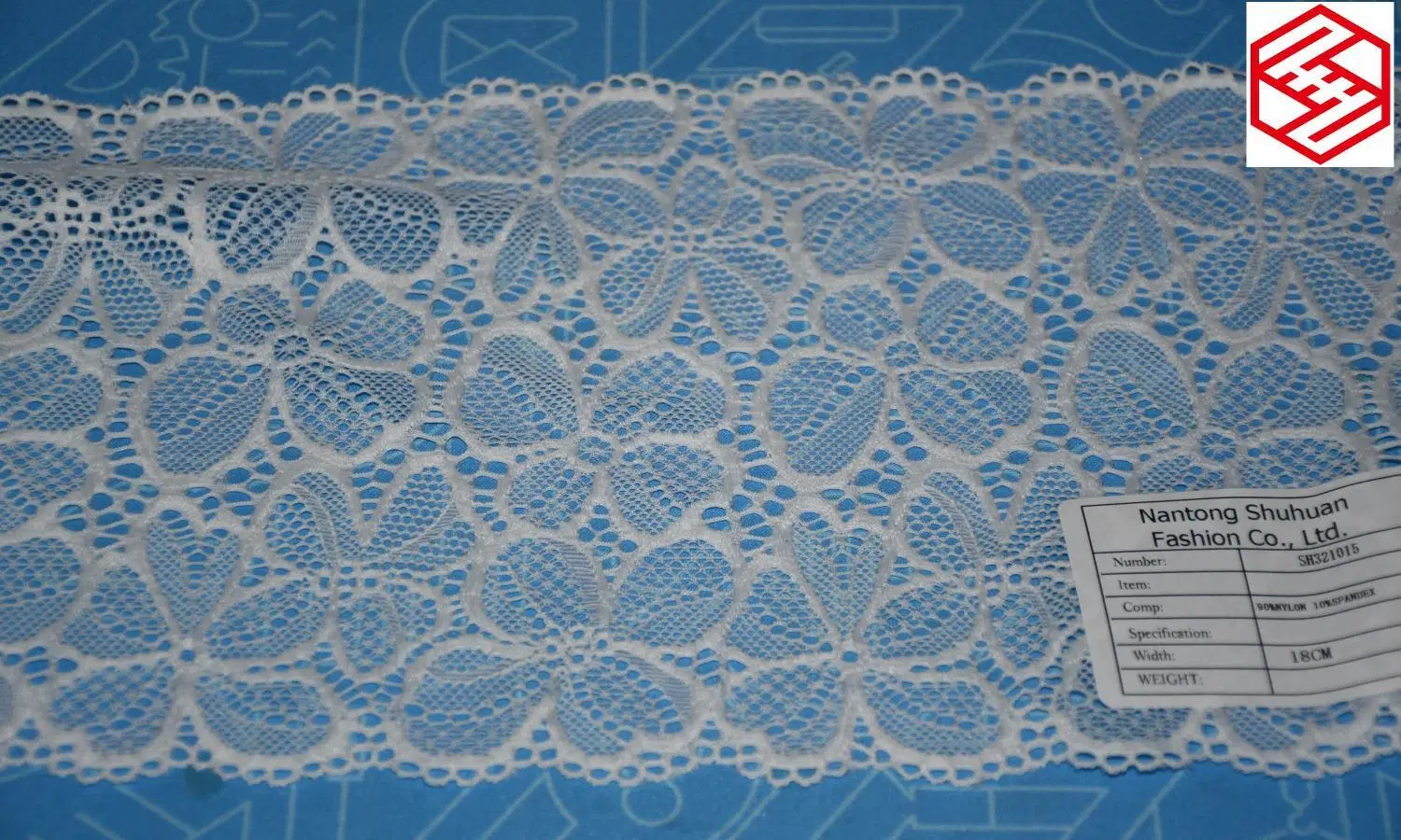 Raschel Lace Fabric Webbing Decoration Lovely Gift Lace Trim