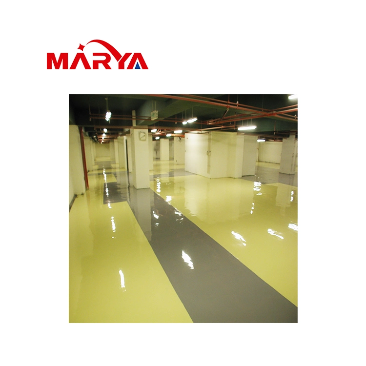 Marya Building Materials Dust-Free Epoxy Self-Leveling Floor for Pharmaceutical Industries