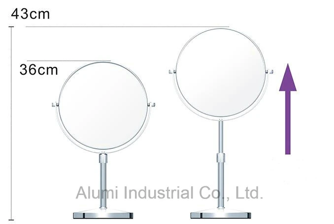 Double Sides Table Standing Cosmetic Mirror