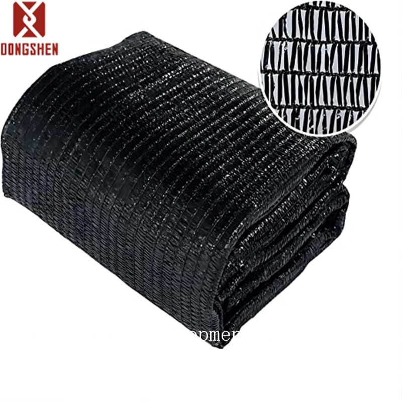 HDPE + UV Outdoor Agriculture Knitted Black Sun Shade Net Garden Netting for Sale