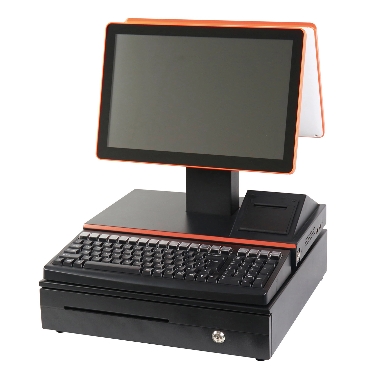 Factory Direct Full Set Dual Screen POS System for Supermarket Restaurant