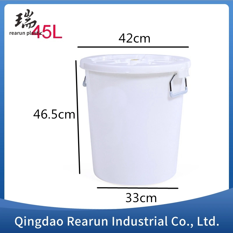 Wholesale/Supplier Food Grade 20 Liter 5 Gallon White Blue Black Transparent Plastic Bucket with Lid and Handle