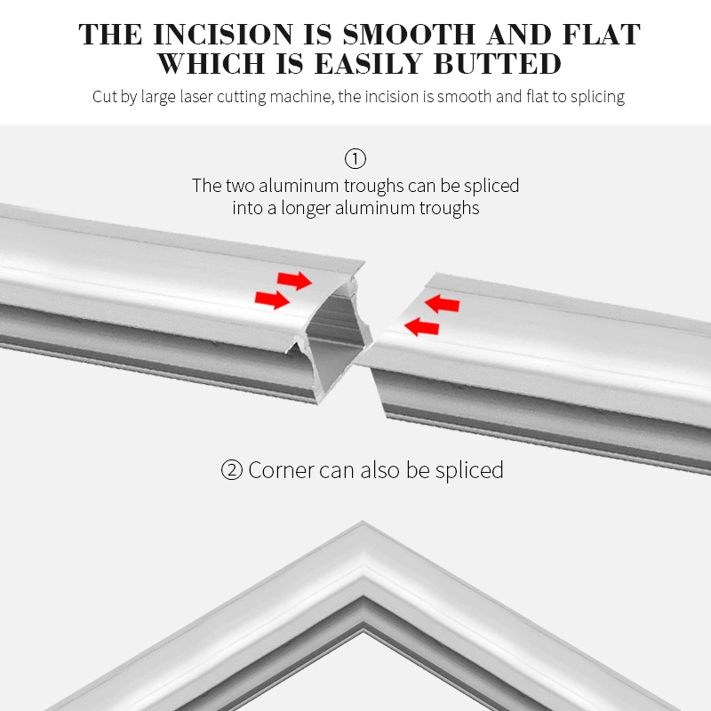 A caixa de alumínio em Tecto Luz Linear LED Dimerizáveis Instituto Batten Luminária