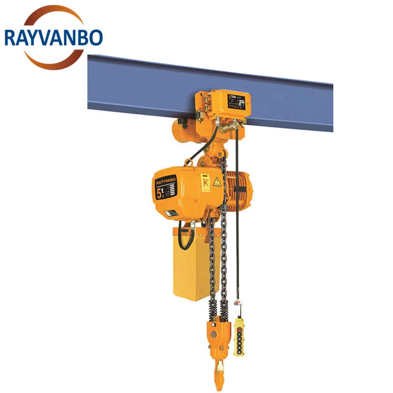 2 Ton 5 Ton 10 Ton Single Double Speed Electric Chain Hoist for Overhead Crane Lifting Goods Electric Hoist