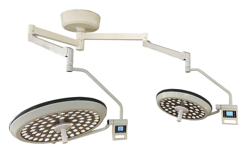 Easywell Fabricant Direct de Lampe d'Opération Médicale Ks-7050 Type Plafond à Double Tête