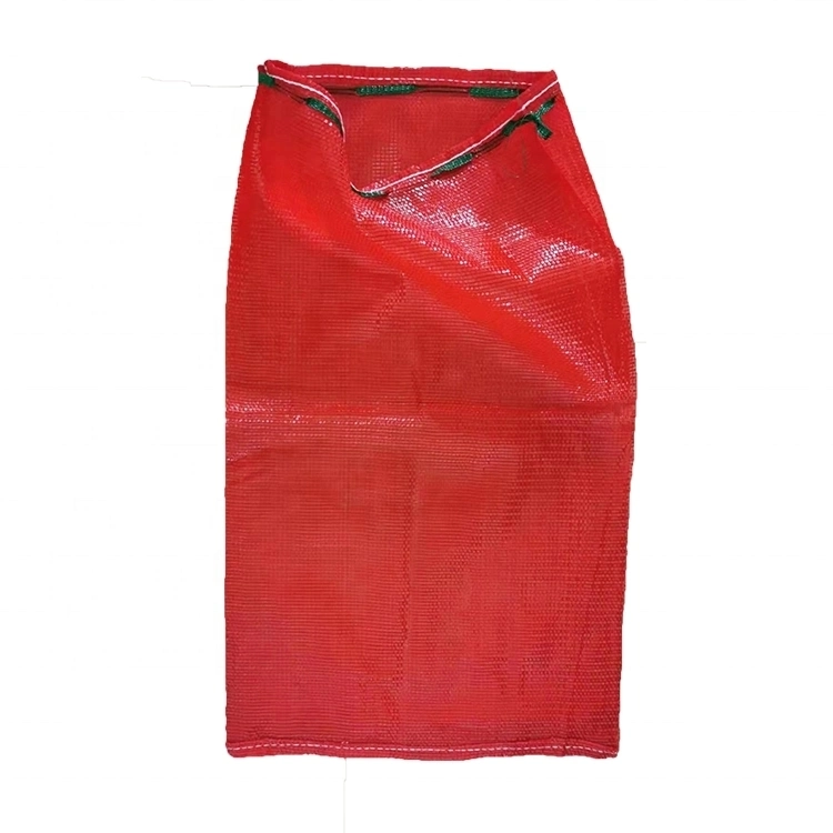 Tubular PP Mesh Bag, Leno Mesh Bag PE Raschel Potato Firewood Orange Onion Garlic Corn Mesh Net Bag Vegetable Fruit 5kg 10kg 15kg 20kg 25kg 30kg