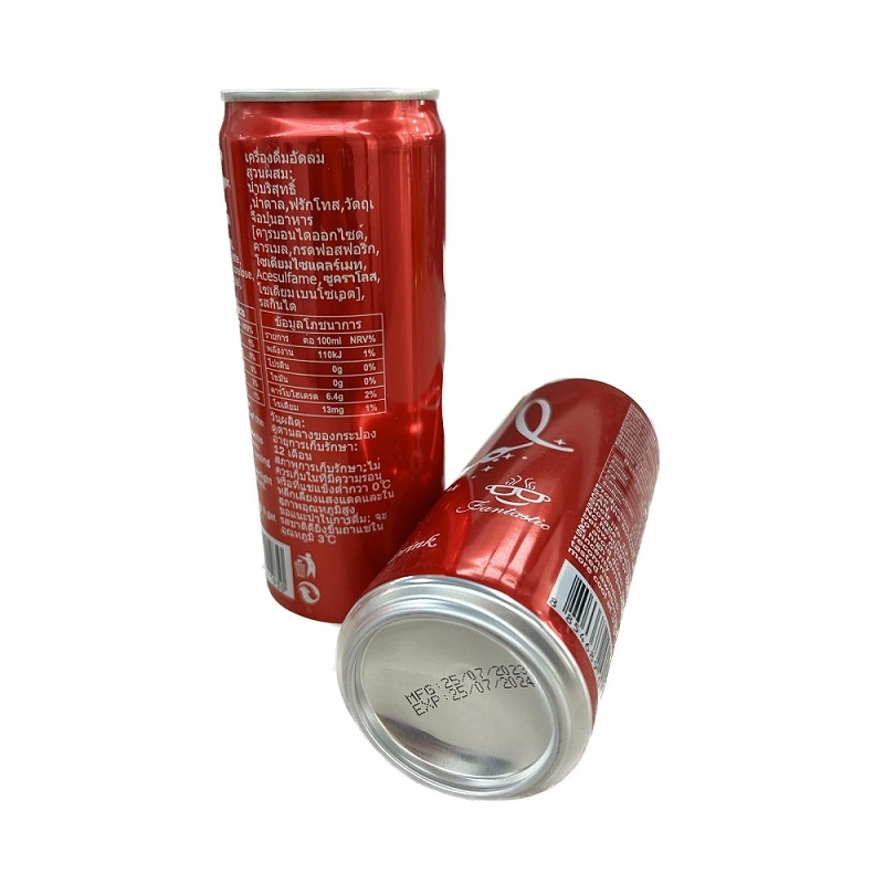 Cola Flavor Customization Aluminum Can Pack Energy Soda Drink