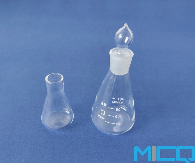 Corrosion Resistance Glass Flask with Three Necks in Lab