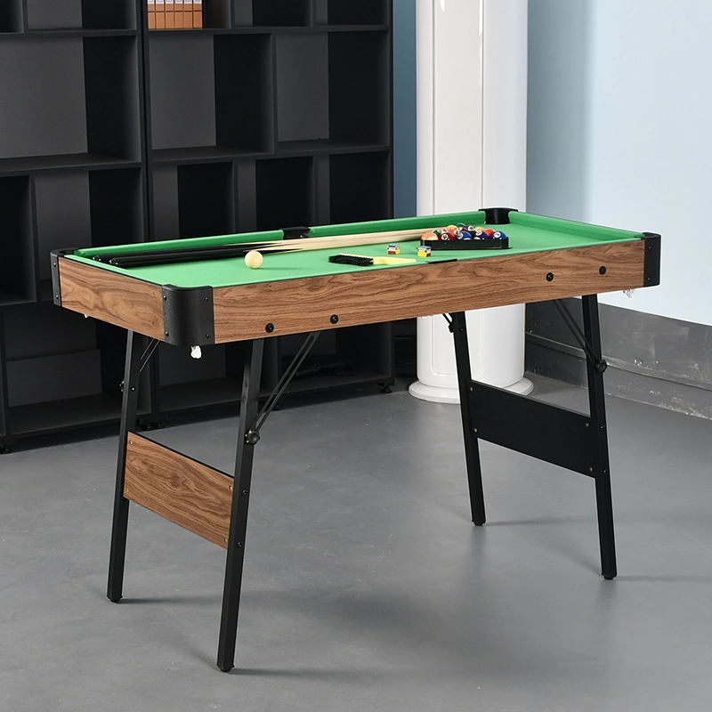 Neues Design kleine Größe faltbar Billard Tisch Pool Tisch 4ft Klappbarer Billardtisch für Kinder