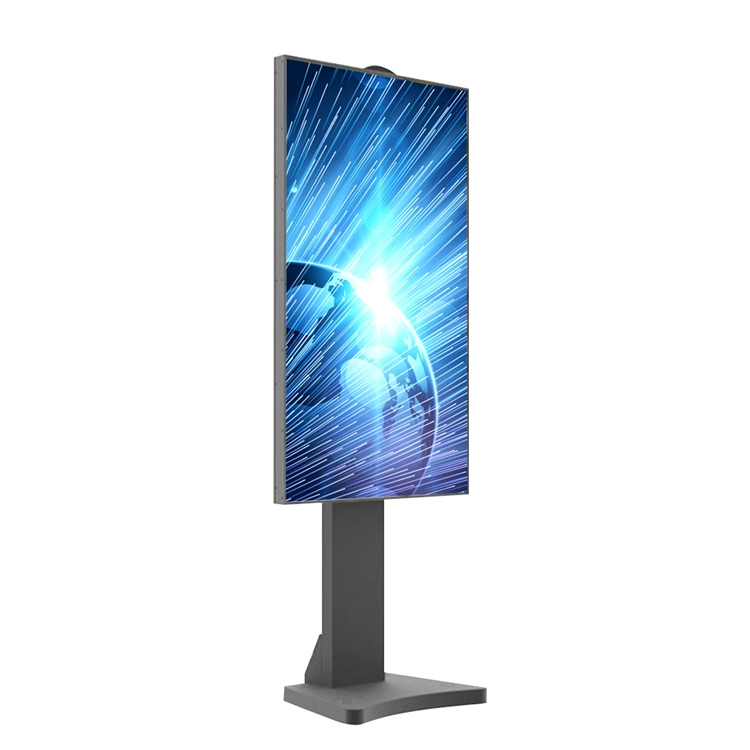 65/75 Inch Floor Standing High Brightness 2500 Nits Advertising Media Player 4K Resolution Indoor Digital Signage LCD Window Facing Display Touch Screen Monitor