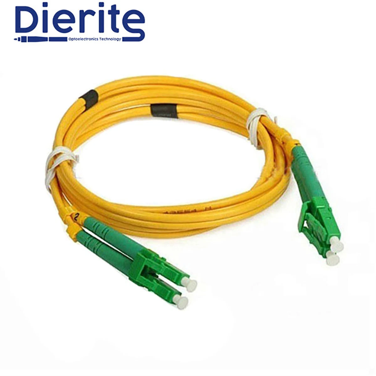 Factory Manufactured Normal Singlemode Duplex OS2 LC Sc FC St Fiber Optic Patch Cord