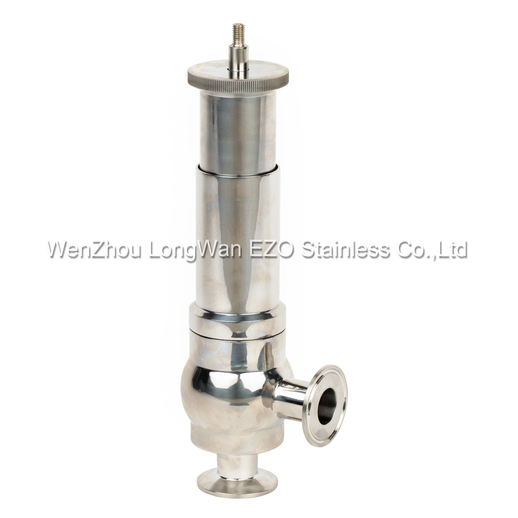 Stainless Steel 316L Clamped in-Line Safety Valve Polished