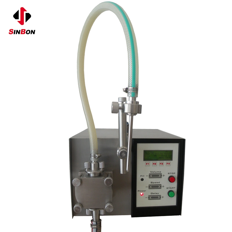 Semi-Automatic Gear Pump Liquid Filling Machine