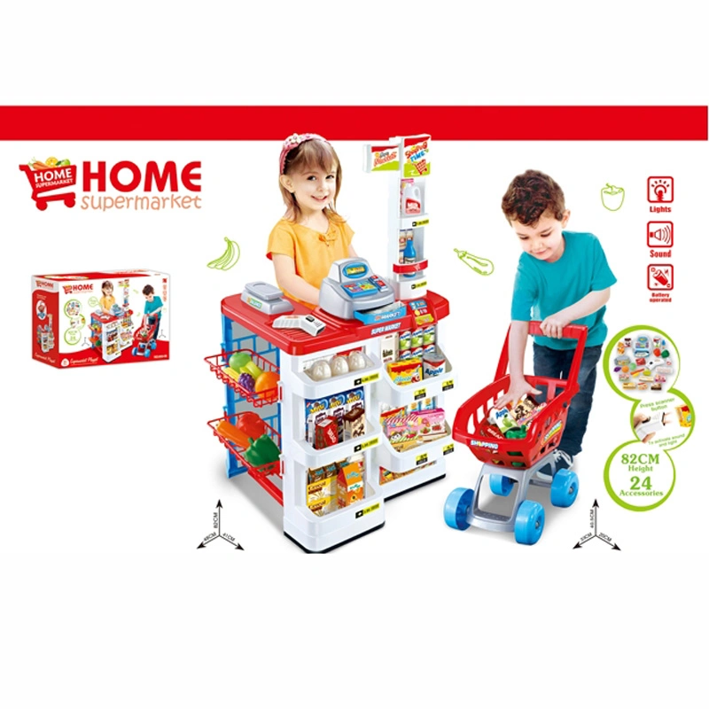 Kinder Haus Spiel Set Pädagogische Spielzeug Kinder Supermarkt Spielzeug