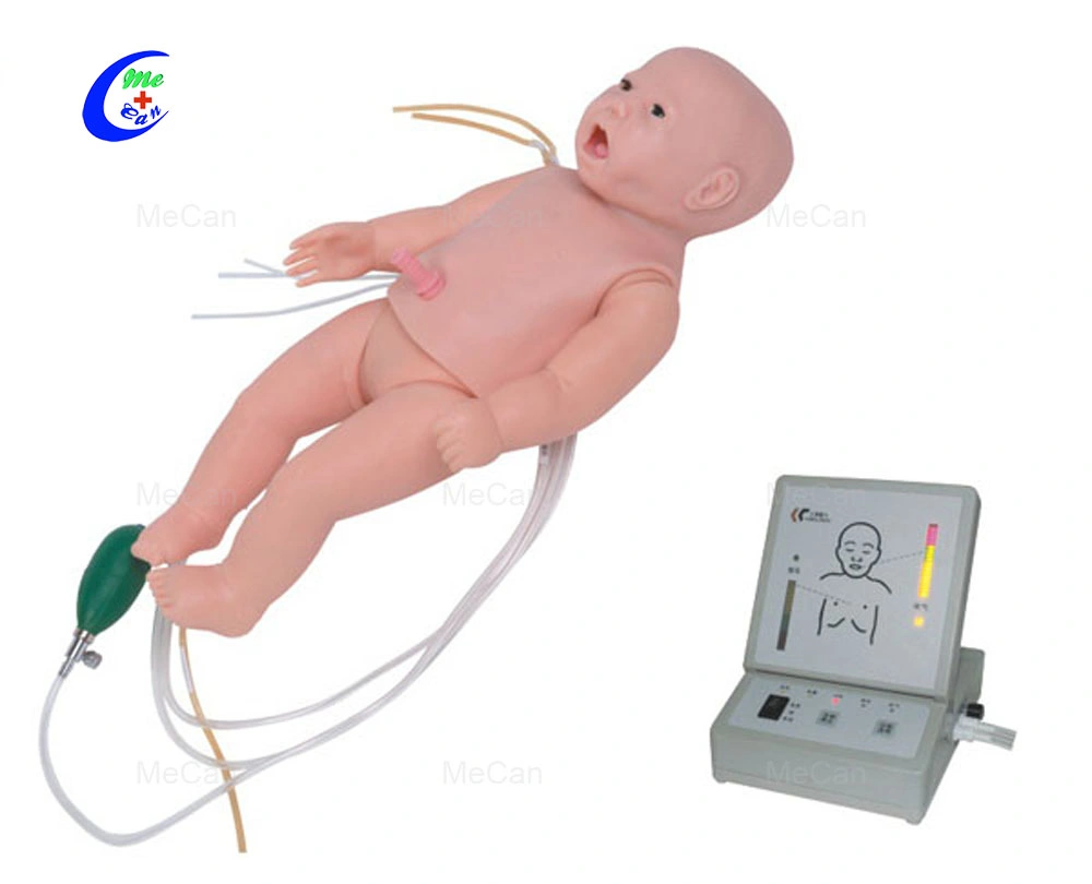 Infants CPR Training Model Manikin Fully Body Neonatal CPR Intubation Mannequins