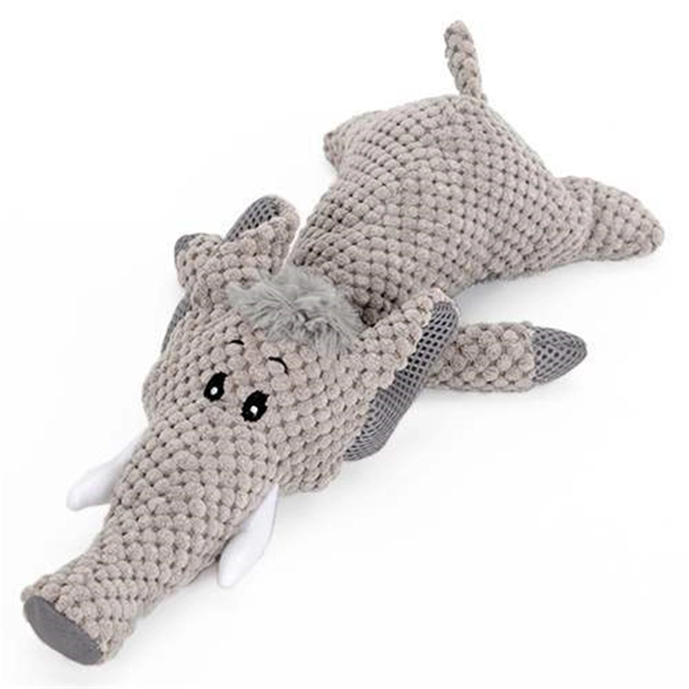 Wholesale/Supplier Knitted Toy Stuffed Cat Dog Toy Squeaker Plush Toys