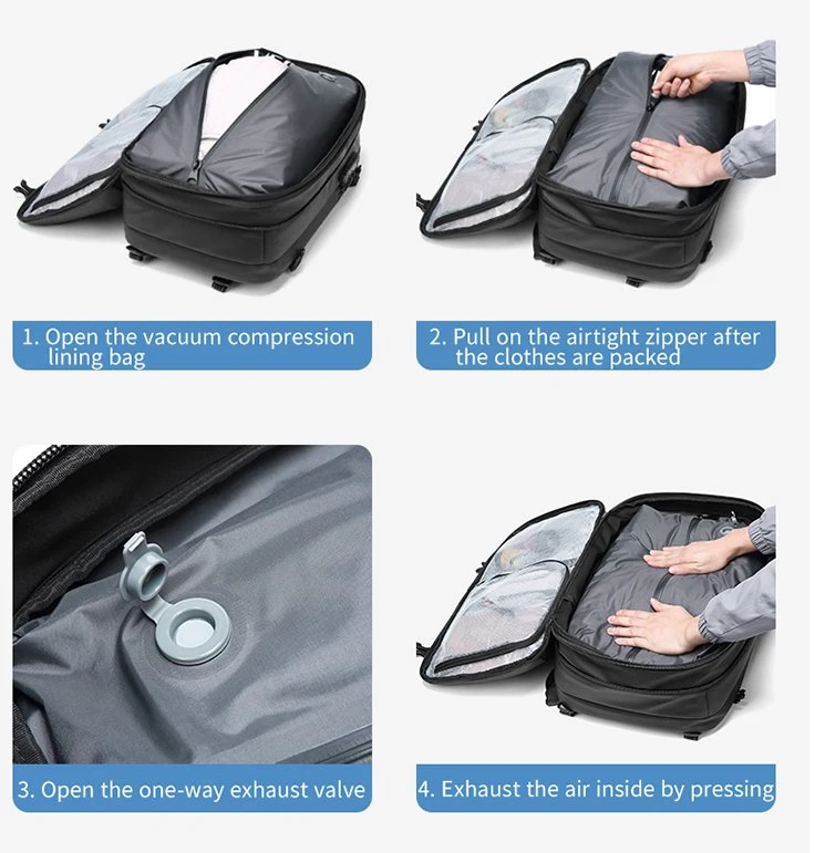 Topaz Waterproof Travel Airtight Storage Bag Submersible Inflatable vacuum Bag