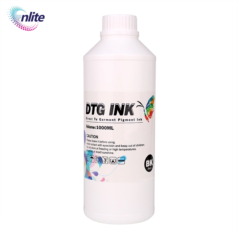 DTG tinta caliente producto impresión textil digital tinta camiseta Tintas blancas de la impresora