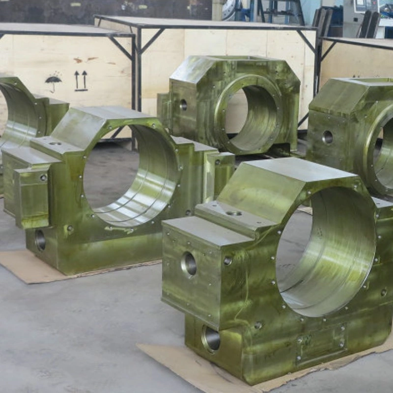 High quality/High cost performance  Stainless Steel Long Using Life Cement Non Standard OEM Large Casting Iron Cement Mill Bearing Chock Rotary Kiln Steel Bearing Housing