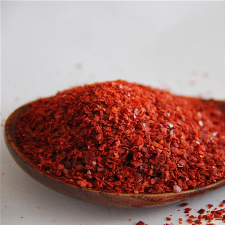 Chili seco caliente Pimiento pimentón rojo condimento en polvo de chile