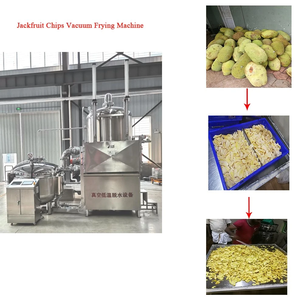 Automatic Food Processing Vacuum Fryer Machine for Dehydrated Fruits and Vegetables