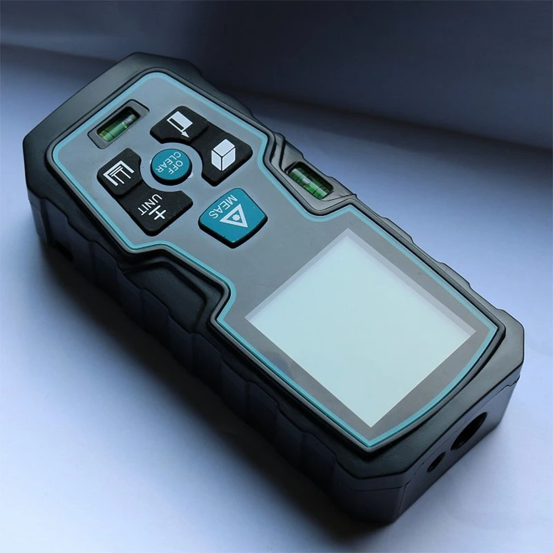 Laser Distance Meter IP54 Measure with 2 Bubble Levels Bigger Clear Backlight (LDM-S8A1 70)