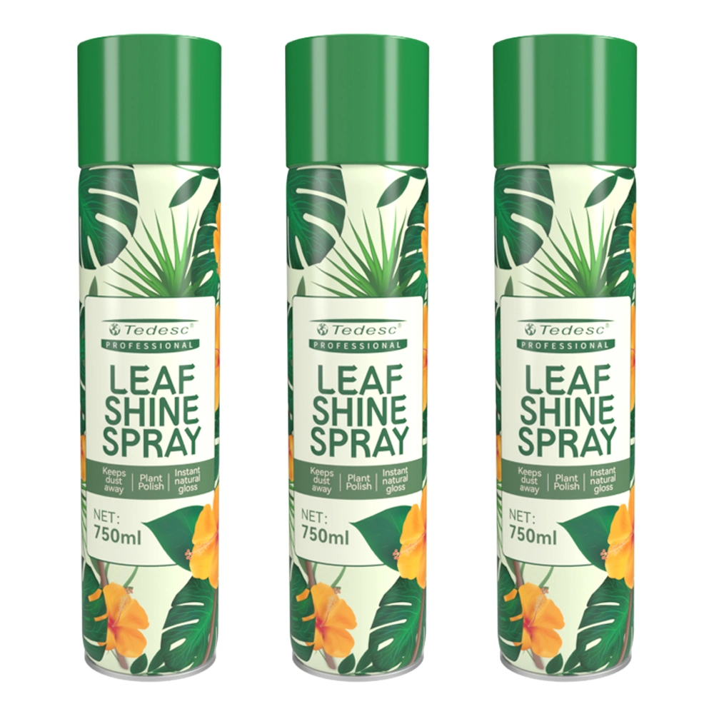 Home Leaf Shine Spray for Artificial Plants Leaf Shine Aerosol User Friendly Leaf Gloss Spray