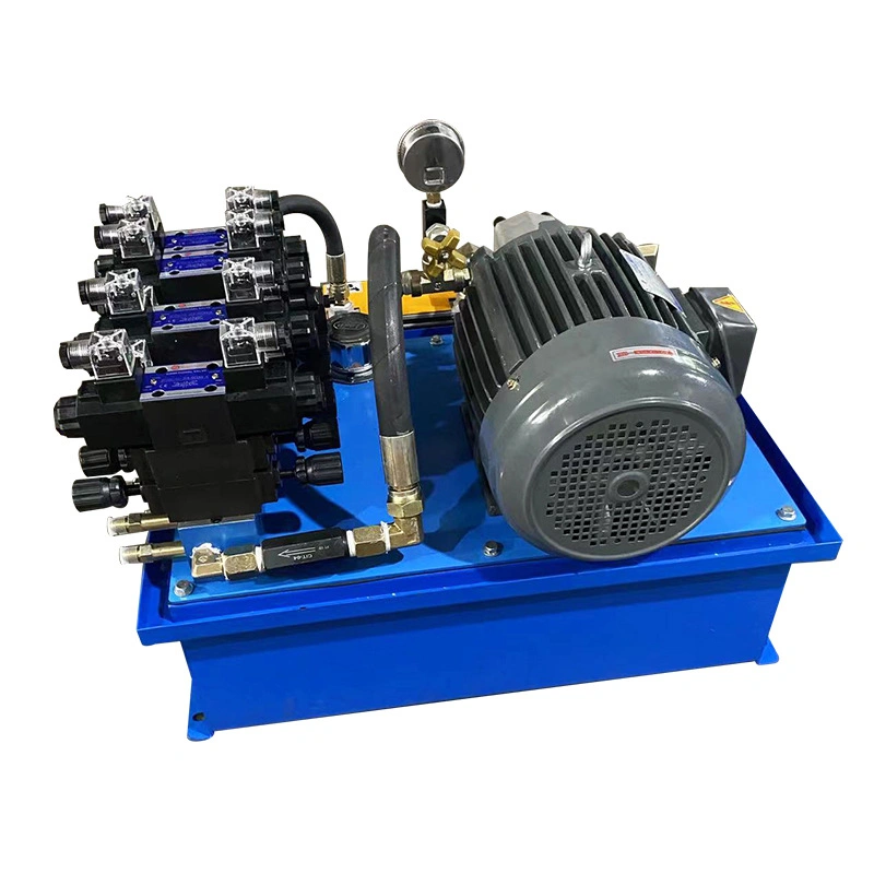 Factory Sale Various Widely Used Electric High Pressure Hydraulic Oil Pump Power Pack Station