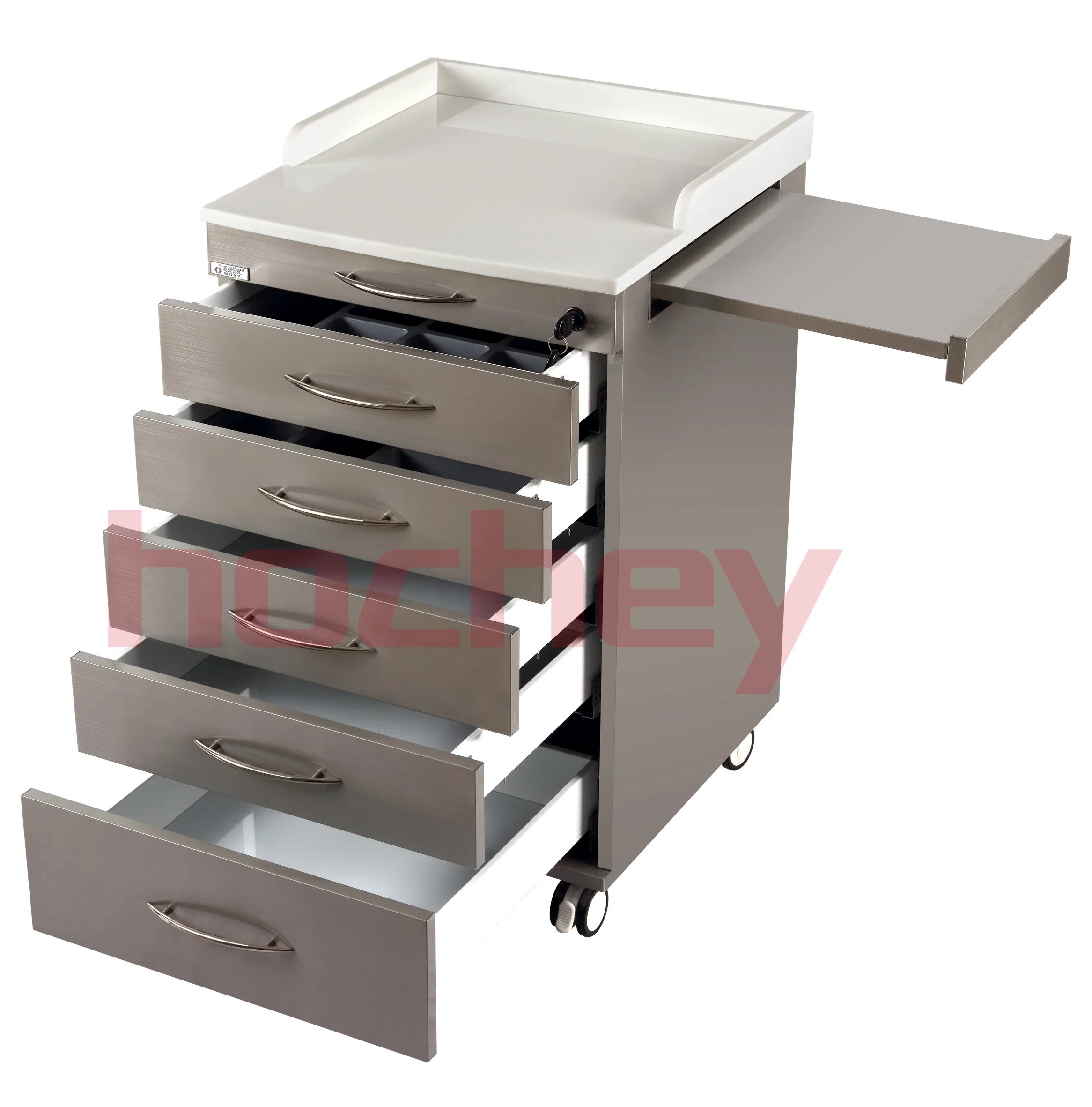 Hochey Medical Best Quality Control Stainless Steel Storage Clinic Mobile Стоматологический кабинет