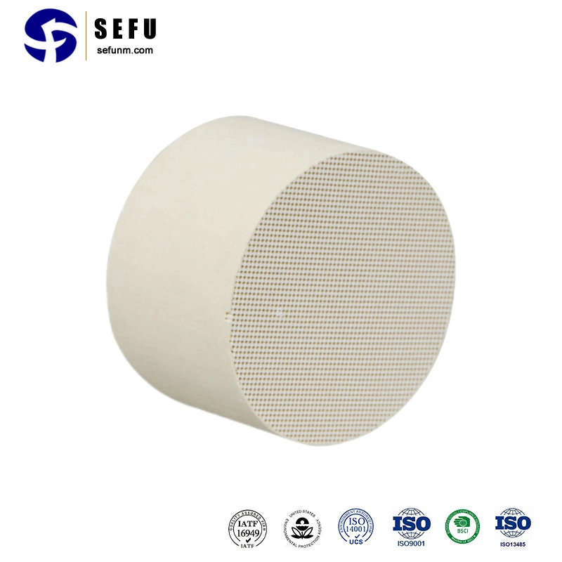 Catalytic Converter Cordierite Honeycomb Ceramic Monolith Substrate Supply Diesel Particulate Filter