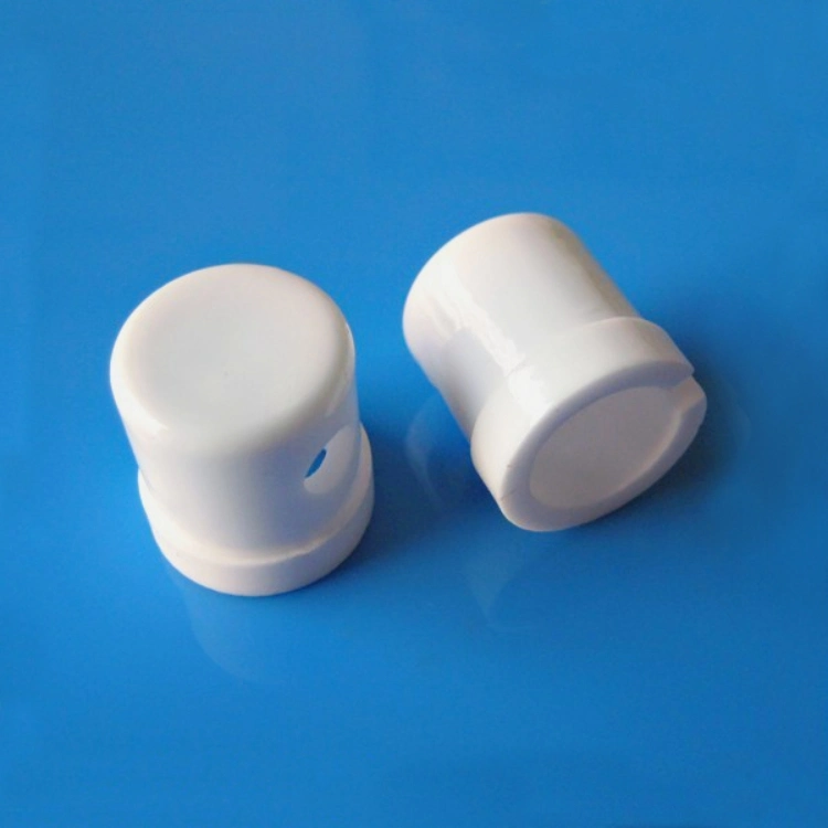 Industrial High Voltage Electrical Insulation UV Ceramic End Cap