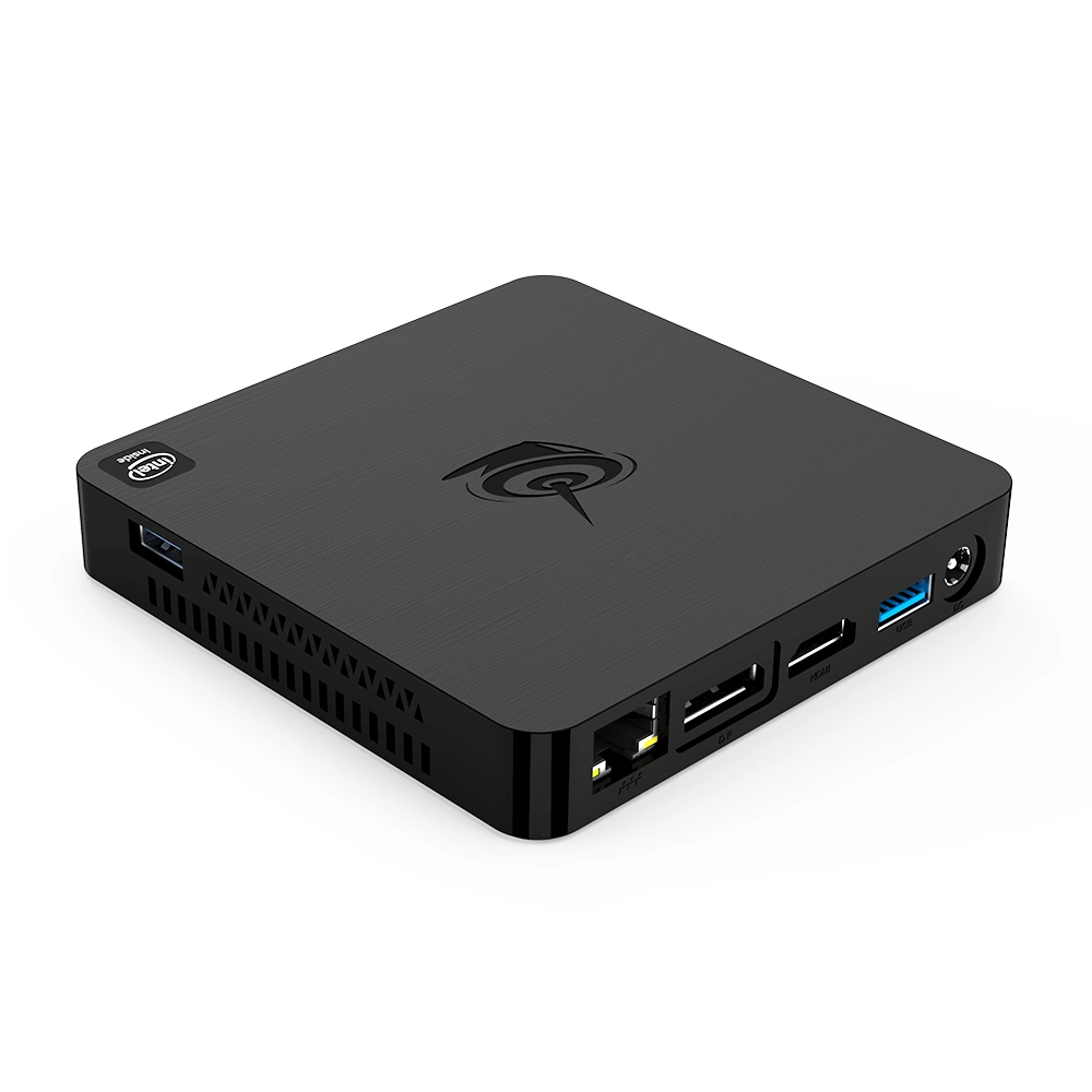 La fábrica de Mini PC Bee-Link T4 PRO N3350 4GB 64 GB de viento 10 mini ordenador PC U59 Bee-Link Decodificador receptor de satélite