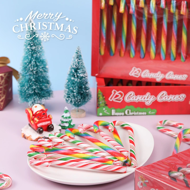 New Christmas Crutch Lollipop Item Ornaments Decoration Candy Canes