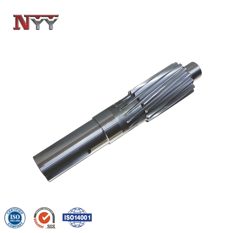 Drive Helical Gear Shaft with Alloy Steel for Gearbox