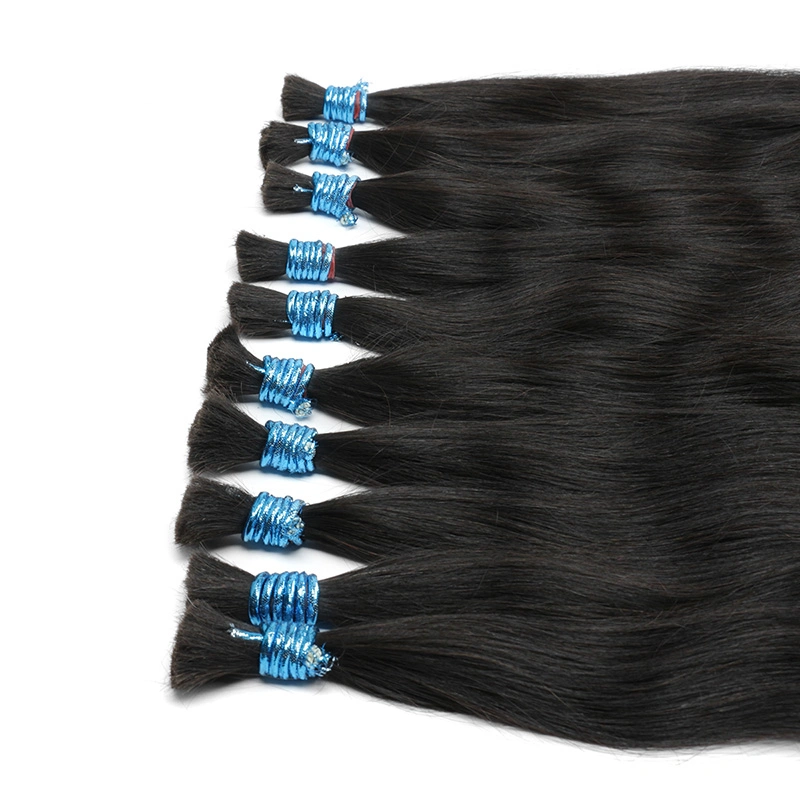 Raw Brazilian Virgin Human Hair Bulk, Brazilian Bulk Hair Extensions Virgin, Wholesale/Supplier Afro Kinky Virgin Bulk Human Hair