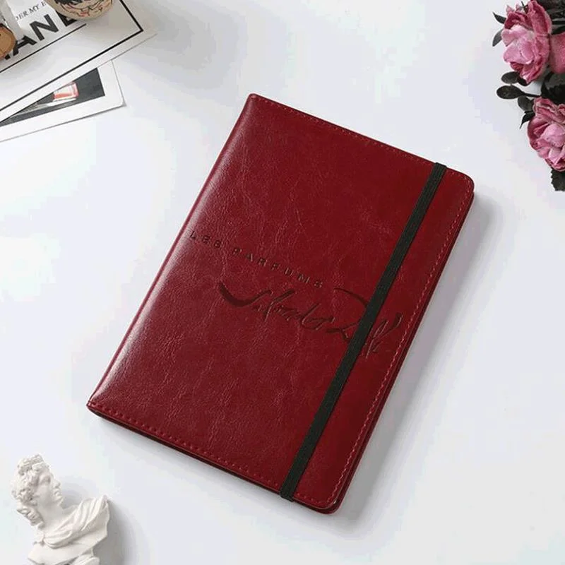 Leather Bound Notebook, PU Notebook Customized Logo