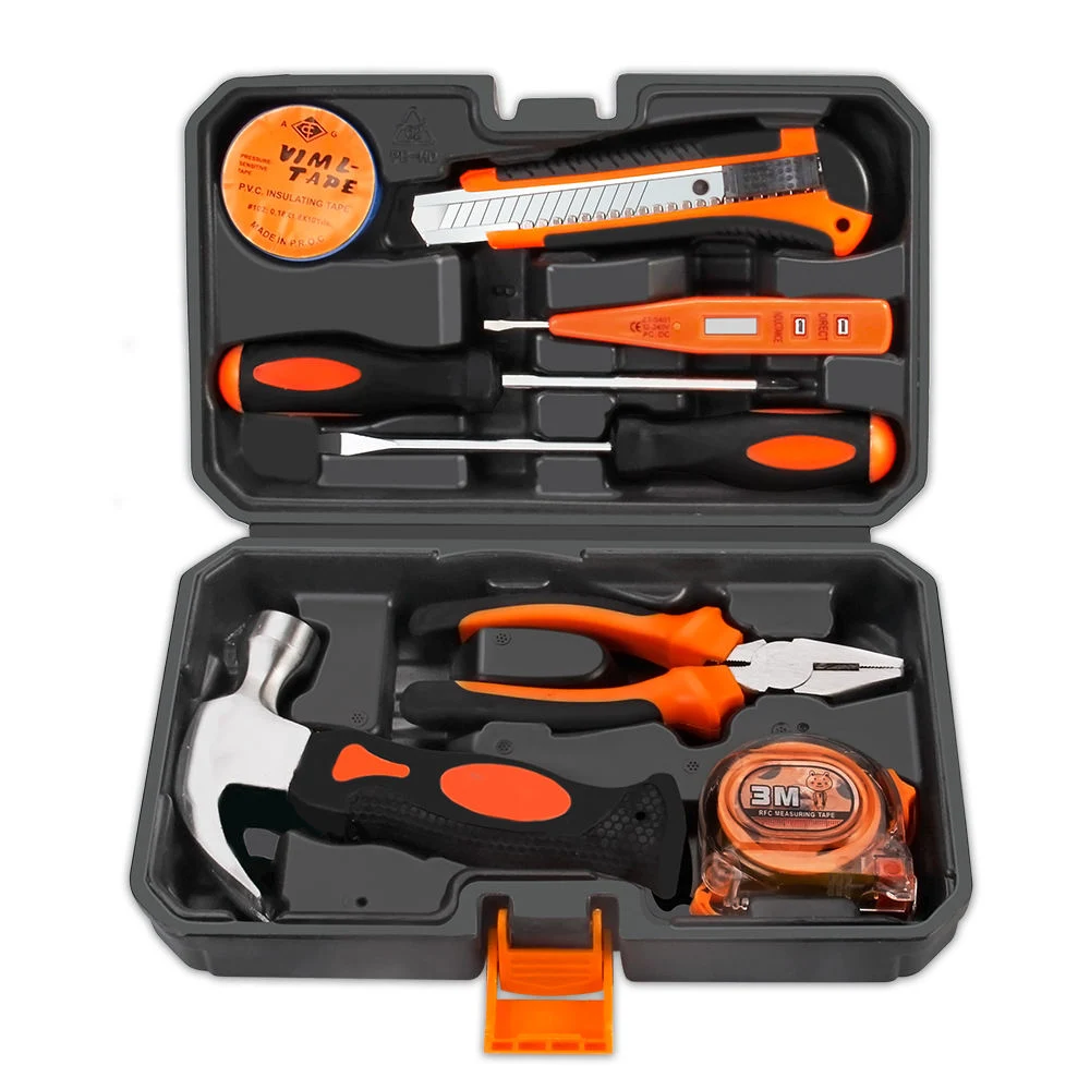 Outils à main 128 pcs ensemble avec le lithium du semoir dans mallette pour accueil