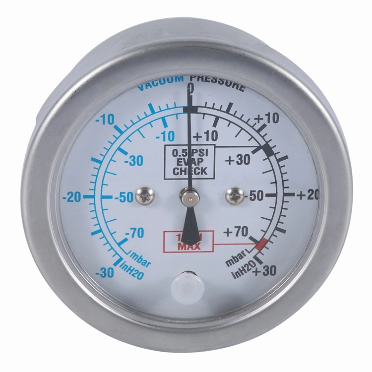 Precision Middle Vacuum Gauge in Hg Mbar Code T4001562