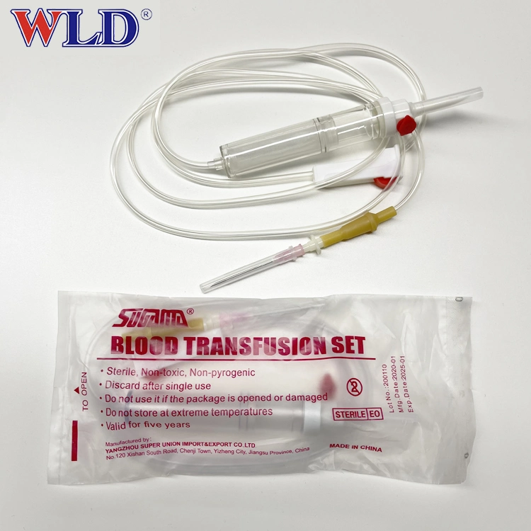 Professionelle China Lieferant Bluttransfusion Set mit Blutschlauch (y) Schlauch