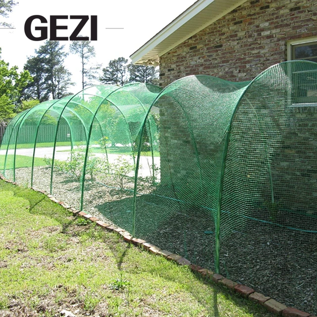 Gezi Manufacturing Professional Custom Produktion von Green Anti-Bird Net Pflanzen Schützen